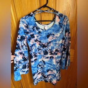 Brand new Justice tie dye dress size 16/18